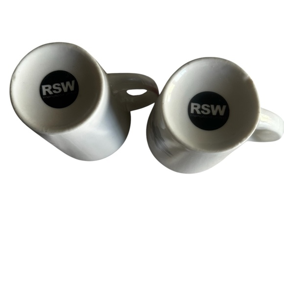 RSW INTERNATIONAL LIMITED POPPY PRINT TEA/COFFEE MUGS 4X3 SET OF 2 - Picture 4 of 10